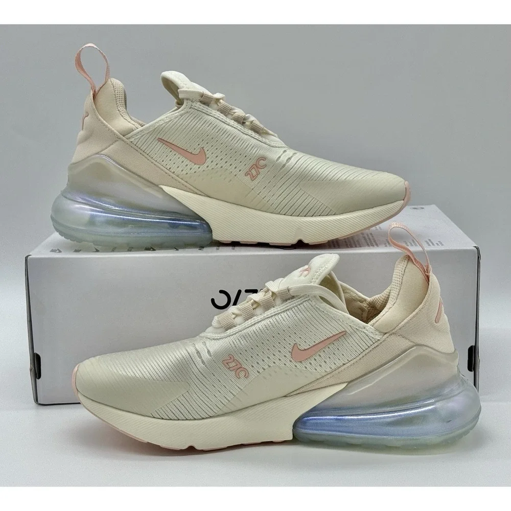 Nike‎ Women's Air Max 270 Soft Pearl Size 7.5 IH5966 001